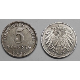 GERMANY EMPIRE 5 Pfennig...