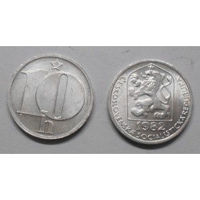 CZECHOSLOVAKIA 10 Haleru 1982