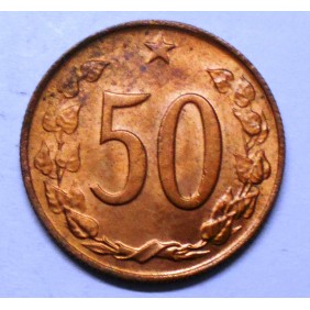 CZECHOSLOVAKIA 50 Haleru 1970