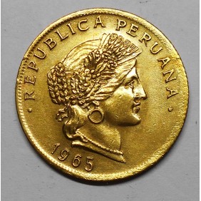 PERU 20 Centavos 1965