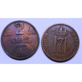 NORWAY 2 Ore 1928