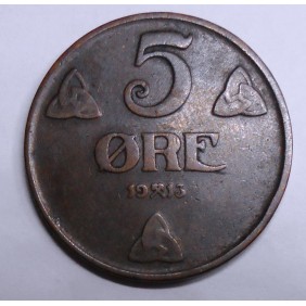 NORWAY 5 Ore 1913