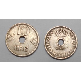 NORWAY 10 Ore 1924
