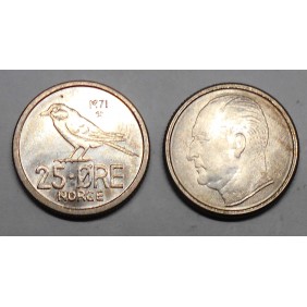 NORWAY 25 Ore 1971