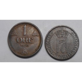NORWAY 1 Ore 1947