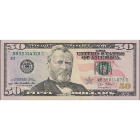 USA 50 Dollars 2013 Serie B