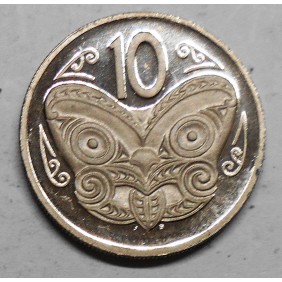 NEW ZEALAND 10 Cents 1978...