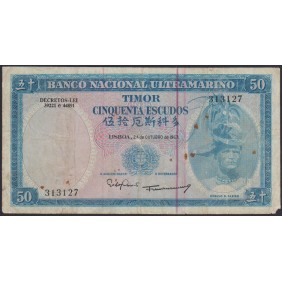 TIMOR 50 Escudos 1967