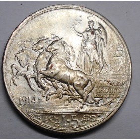 5 Lire 1914 (Riconio)