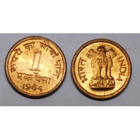 INDIA 1 Paisa 1964 C
