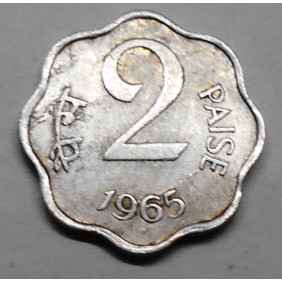 INDIA 2 Paise 1965 B