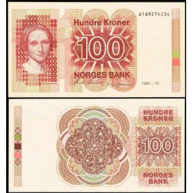 NORWAY 100 Kroner 1991