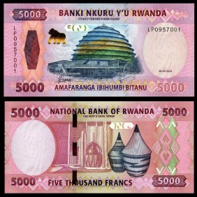 RWANDA 5000 Francs 2024