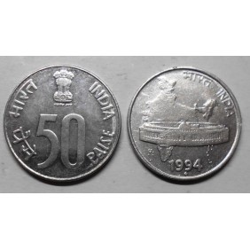 INDIA 50 Paise 1994 N