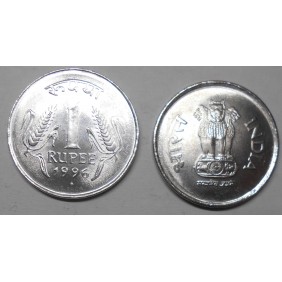 INDIA 1 Rupee 1996 B