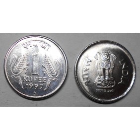 INDIA 1 Rupee 1997 N