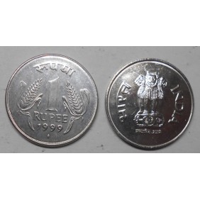 INDIA 1 Rupee 1999 B