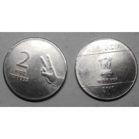 INDIA 2 Rupees 2010 B