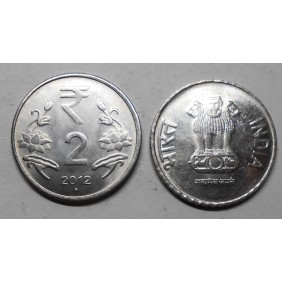 INDIA 2 Rupees 2012 B