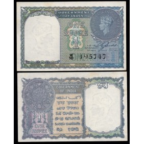 INDIA 1 Rupee 1940