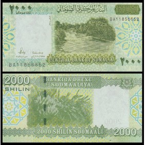 SOMALIA 2000 Shillings 2010...