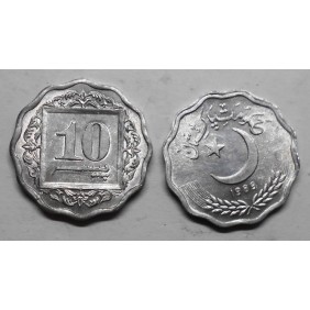 PAKISTAN 10 Paisa 1989