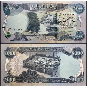 IRAQ 5000 Dinars 2023