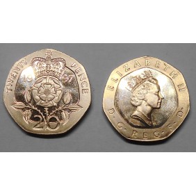 GREAT BRITAIN 20 Pence 1997...