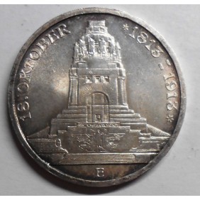 SACHSEN 3 Mark 1913 E...