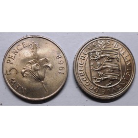 GUERNSEY 5 Pence 1968