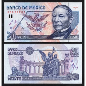 MEXICO 20 Pesos 1994 Serie R