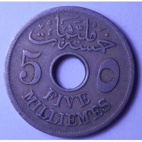 EGYPT 5 Milliemes 1916 H