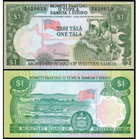 WESTERN SAMOA 1 Tala 1980