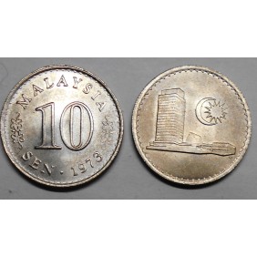 MALAYSIA 10 Sen 1973