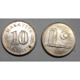 MALAYSIA 10 Sen 1976