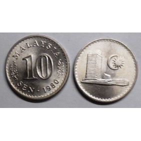 MALAYSIA 10 Sen 1980