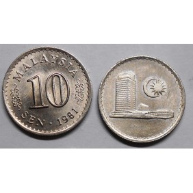MALAYSIA 10 Sen 1981