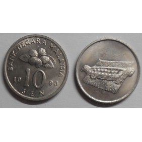 MALAYSIA 10 Sen 1993