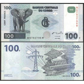 CONGO DEMOCRATIC 100 Francs...
