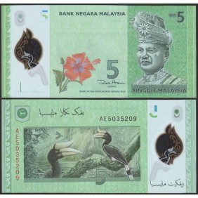 MALAYSIA 5 Ringgit 2012...