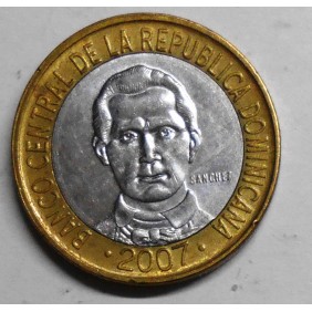 DOMINICAN REPUBLIC 5 Pesos...