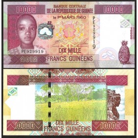 GUINEA 10.000 Francs 2012