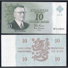 FINLAND 10 Markkaa 1963