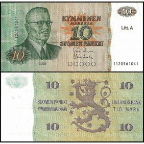 FINLAND 10 Markkaa 1980