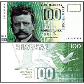 FINLAND 100 Markkaa 1986