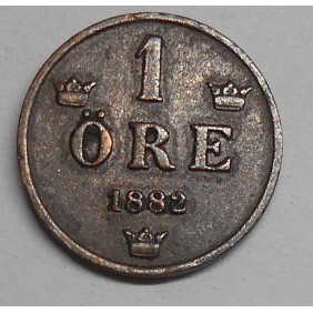 SWEDEN 1 Ore 1882