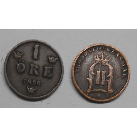 SWEDEN 1 Ore 1896