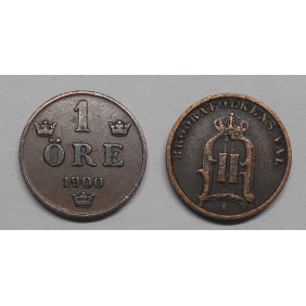 SWEDEN 1 Ore 1900