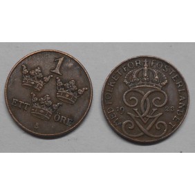 SWEDEN 1 Ore 1928