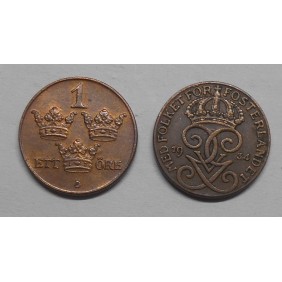 SWEDEN 1 Ore 1934
